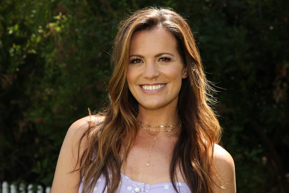 'The Young and the Restless' actor Melissa Claire Egan on set of Hallmark's 'Home & Family' during a 2019 appearance.