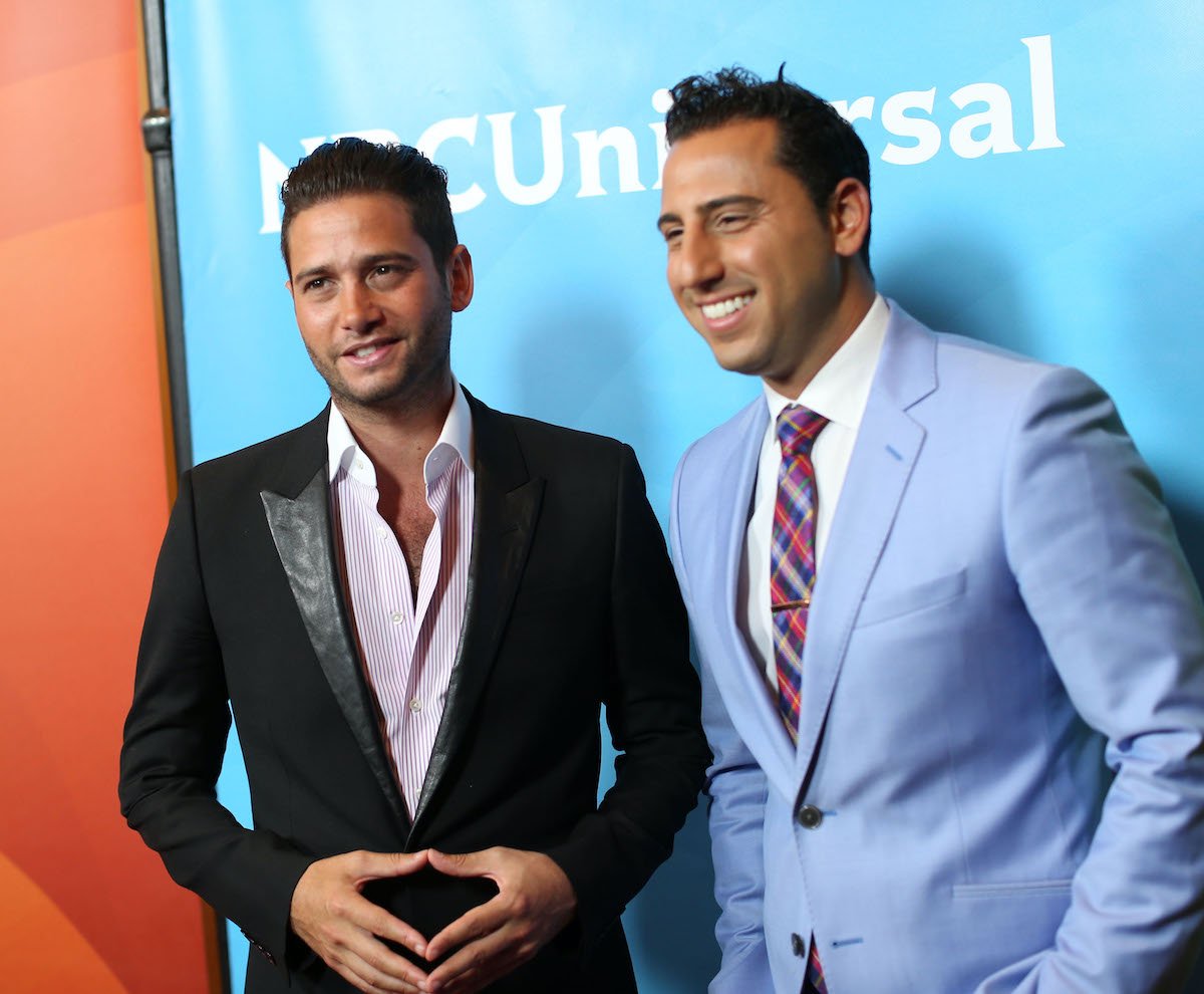 Josh Flagg and Josh Altman from Million Dollar Listing Los Angeles in 2014