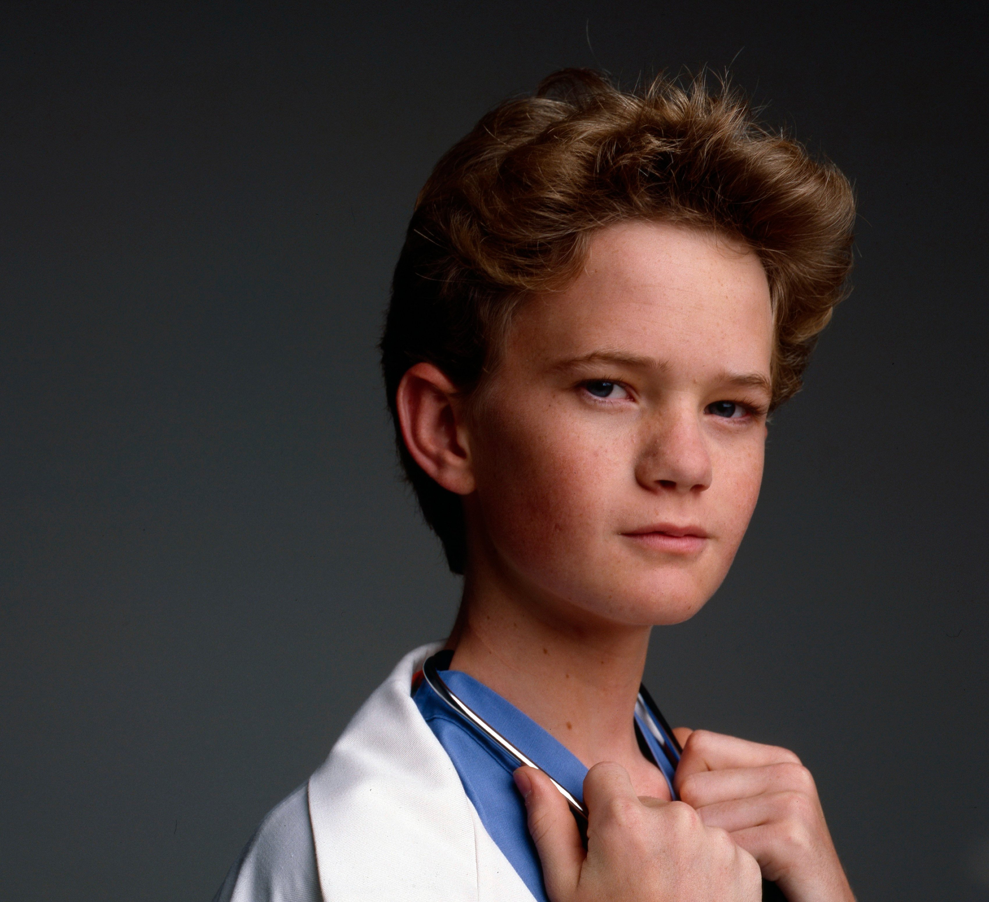 Neil Patrick Harris pops his collar as Doogie Howser, M.D.