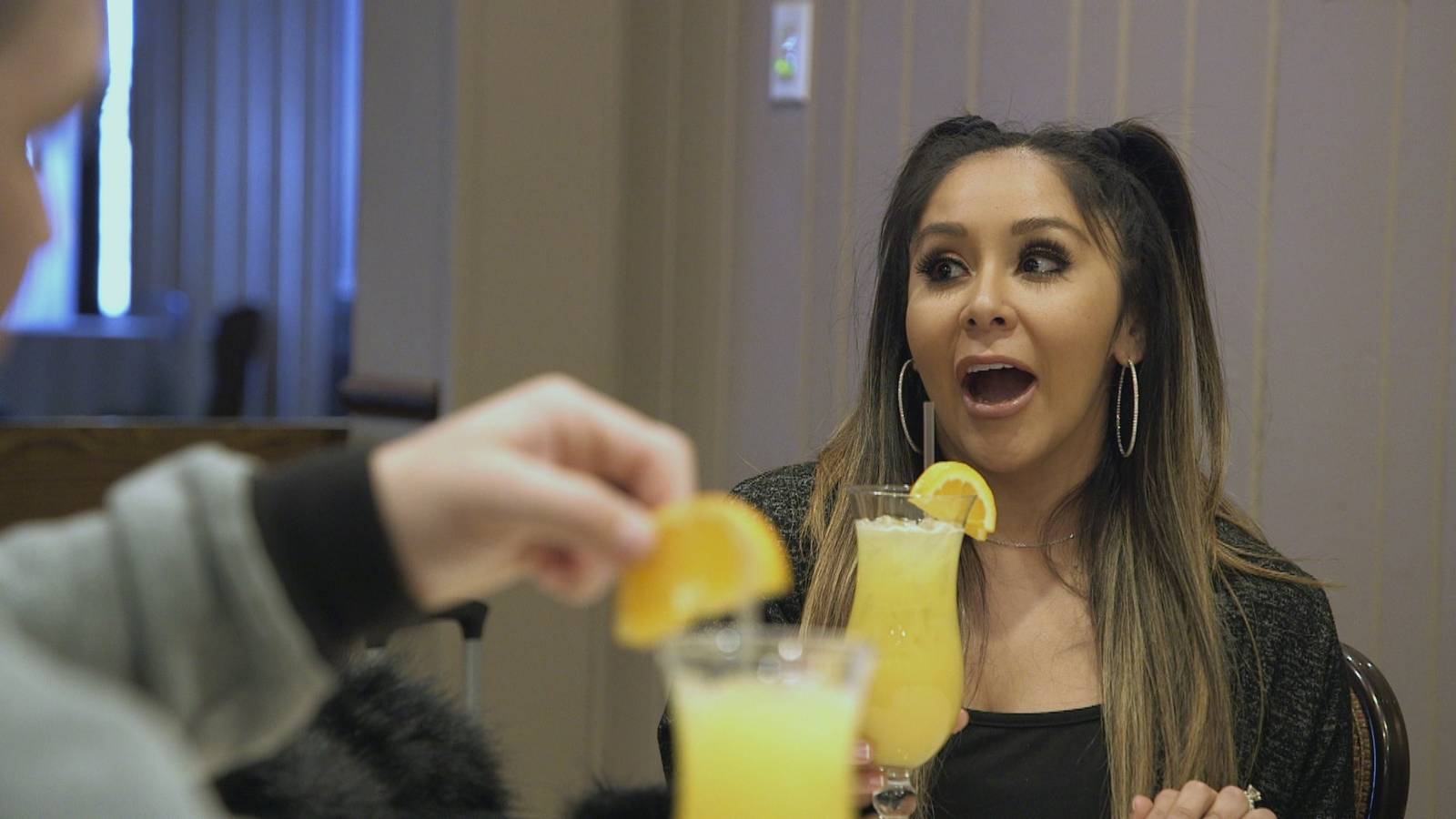 Nicole 'Snooki' Polizzi in the Poconos for 'Jersey Shore: Family Vacation' Season 4