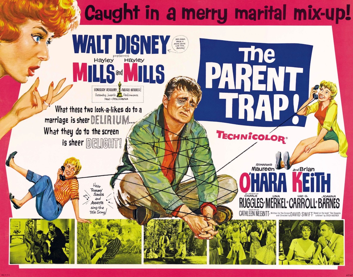 The Parent Trap 1961 original poster