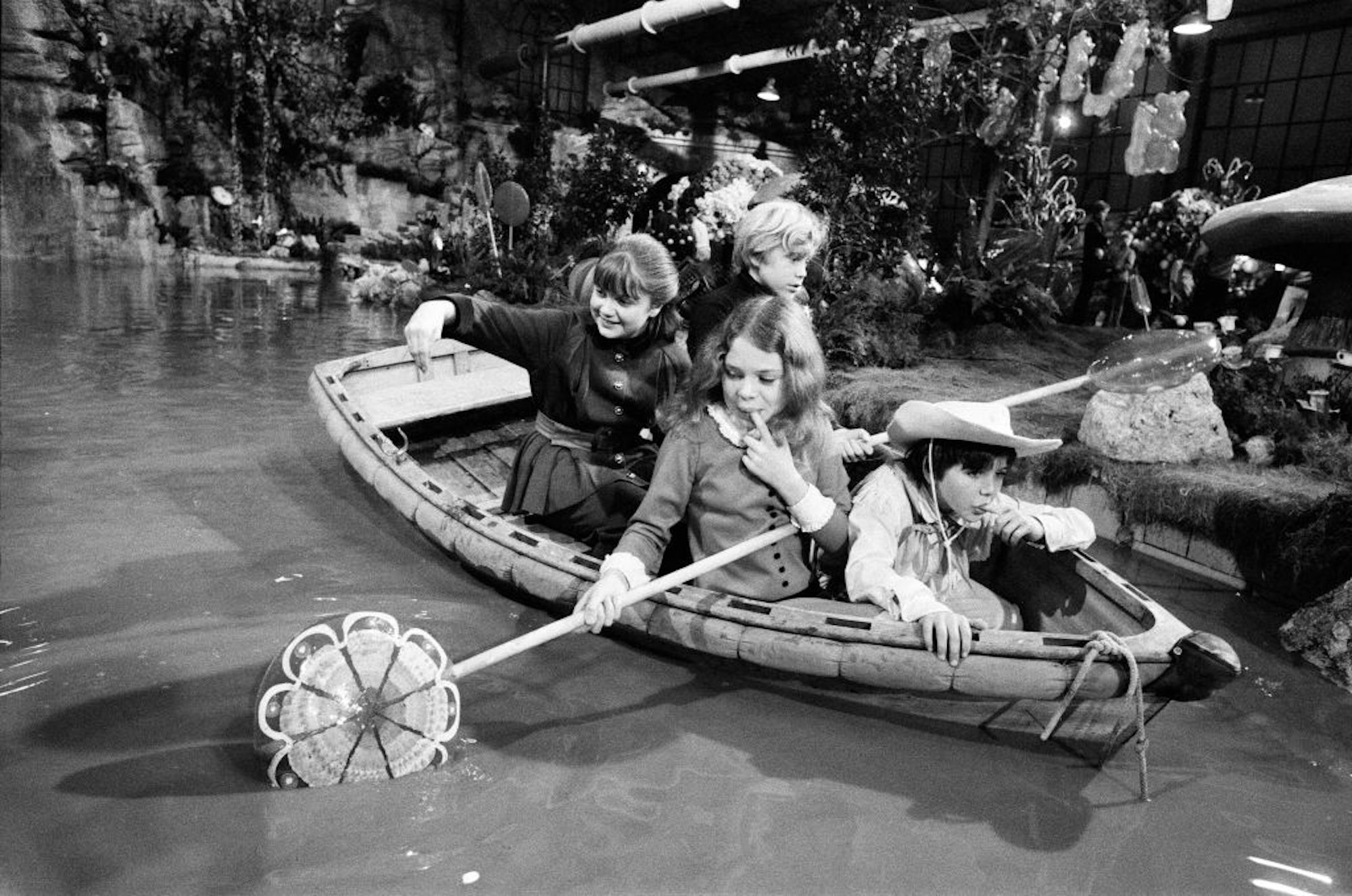 Denise Nickerson, Peter Ostrum, Julie Dawn Cole and Paris Themmen