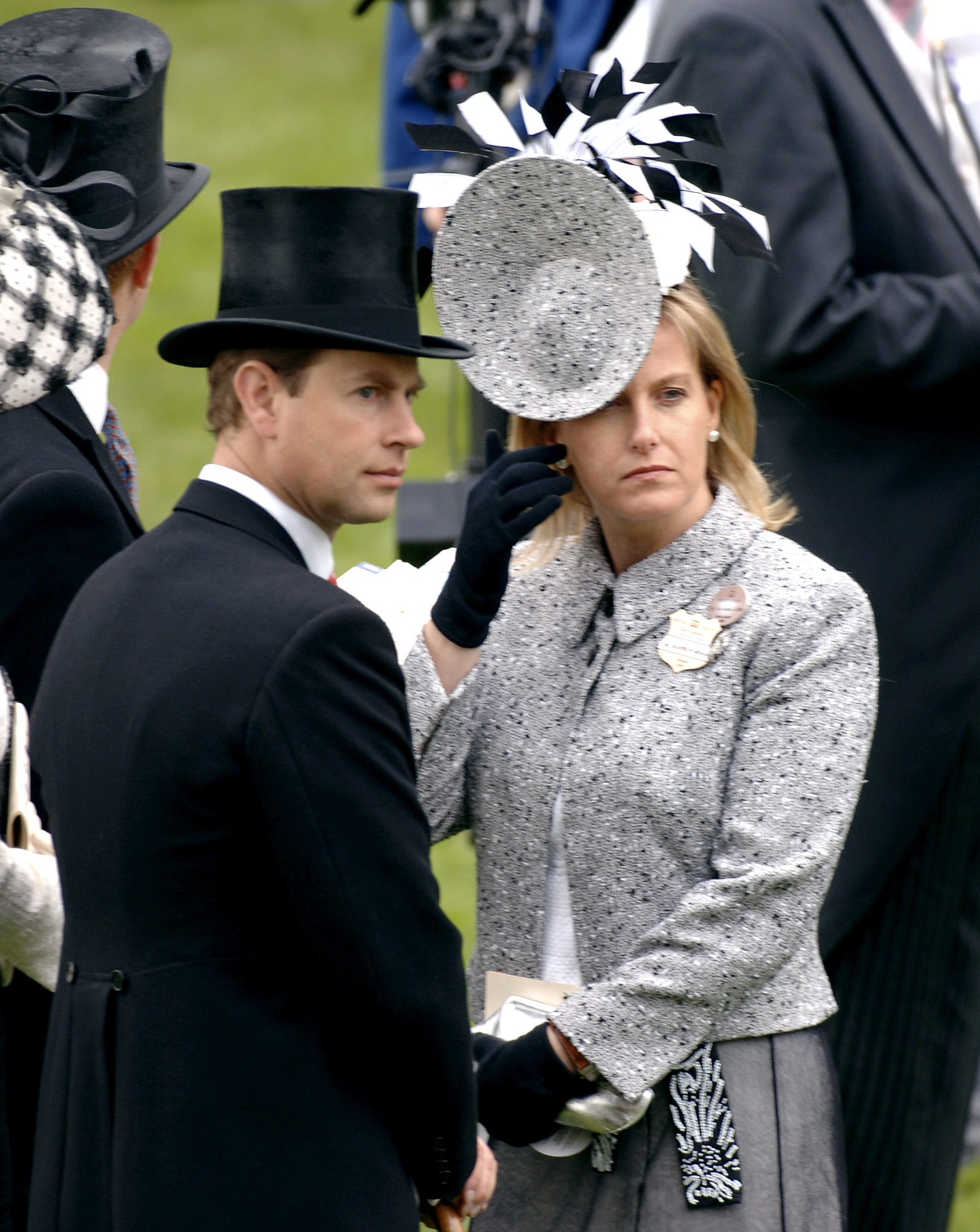 Prince Edward and Sophie, Countess of Wessex attending the Royal Ascot