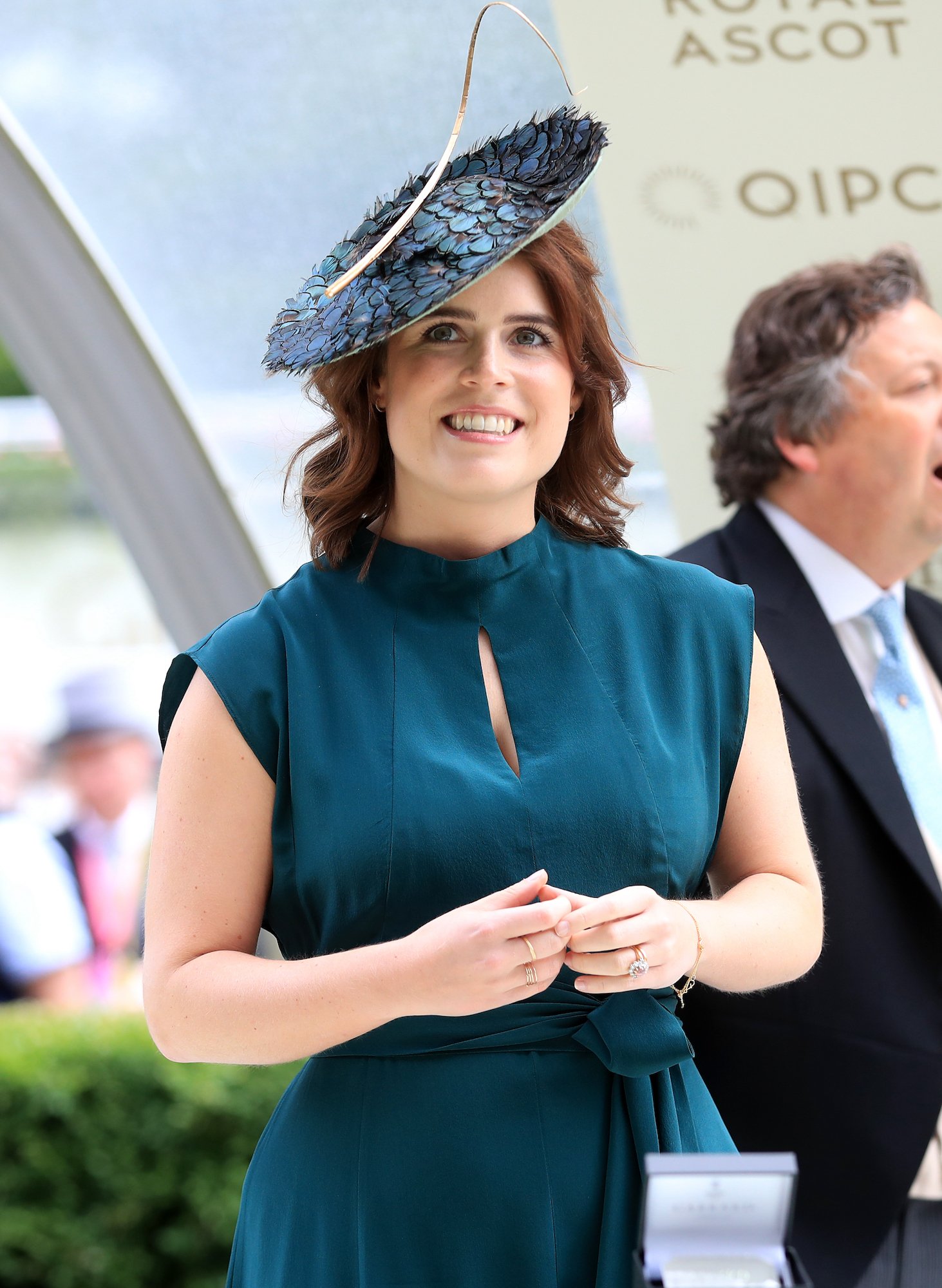 Princess Eugenie attending the Royal Ascot in 2019