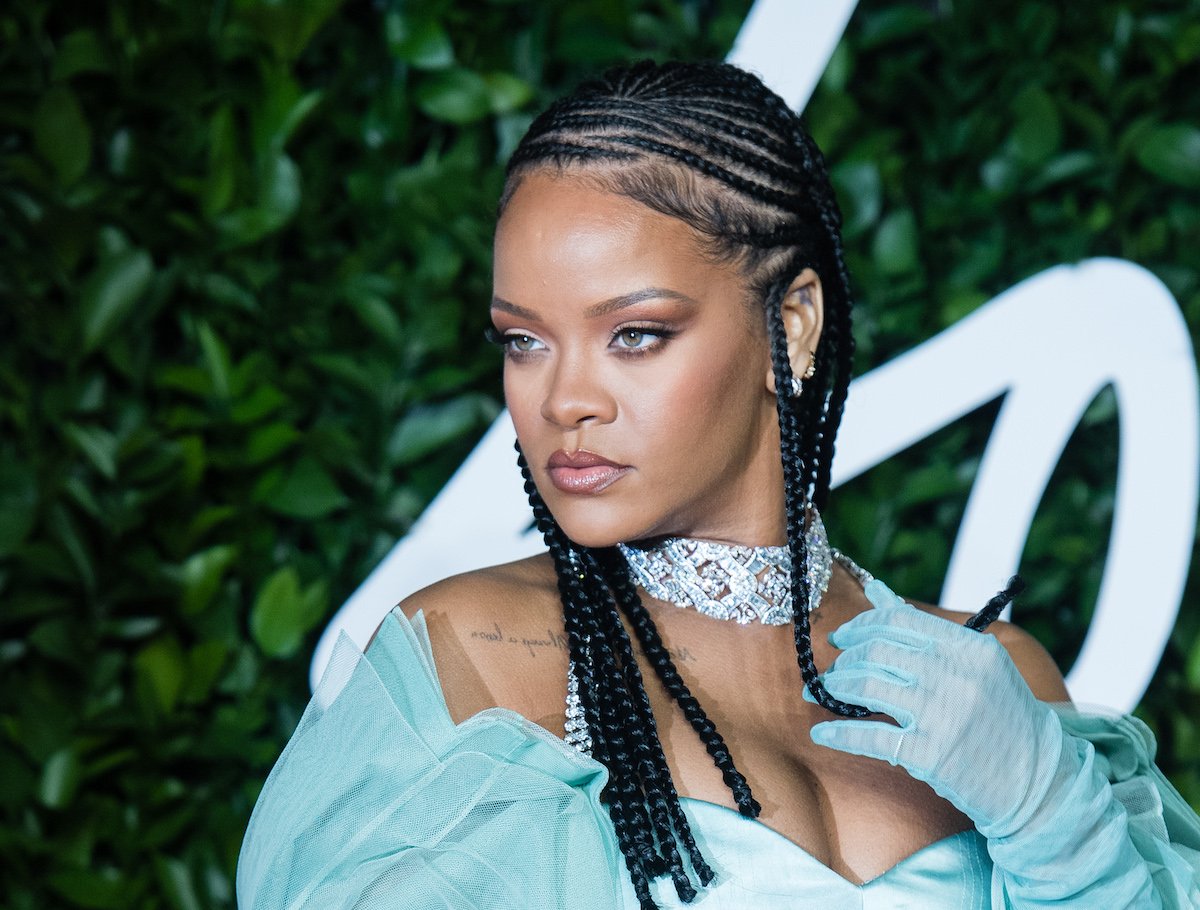 Rihanna arrives at The Fashion Awards 2019 held at Royal Albert Hall on December 02, 2019 in London, England.