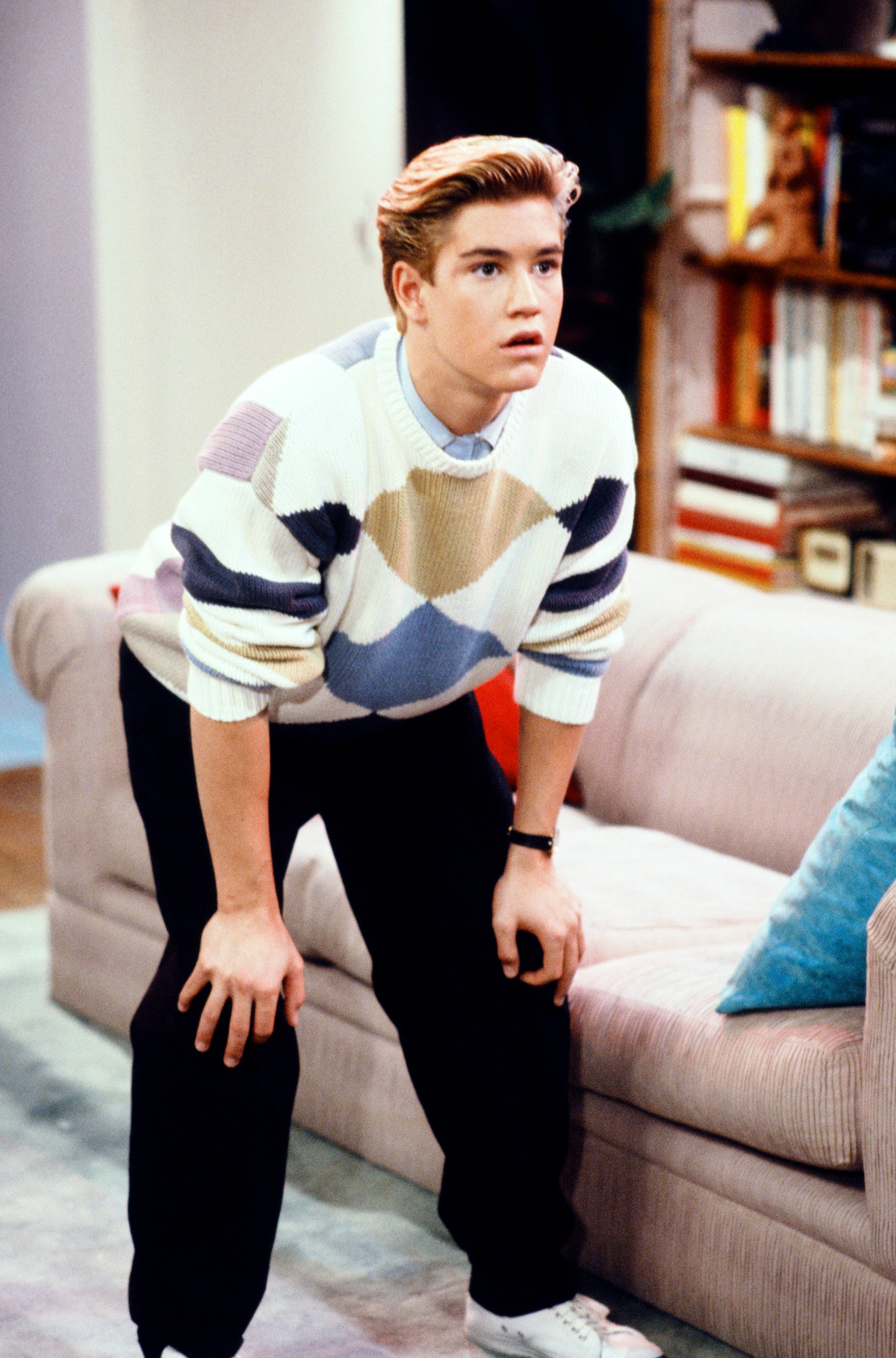 Mark-Paul Gosselaar appears as Zack Morris in season 2 of 'Saved by the Bell'