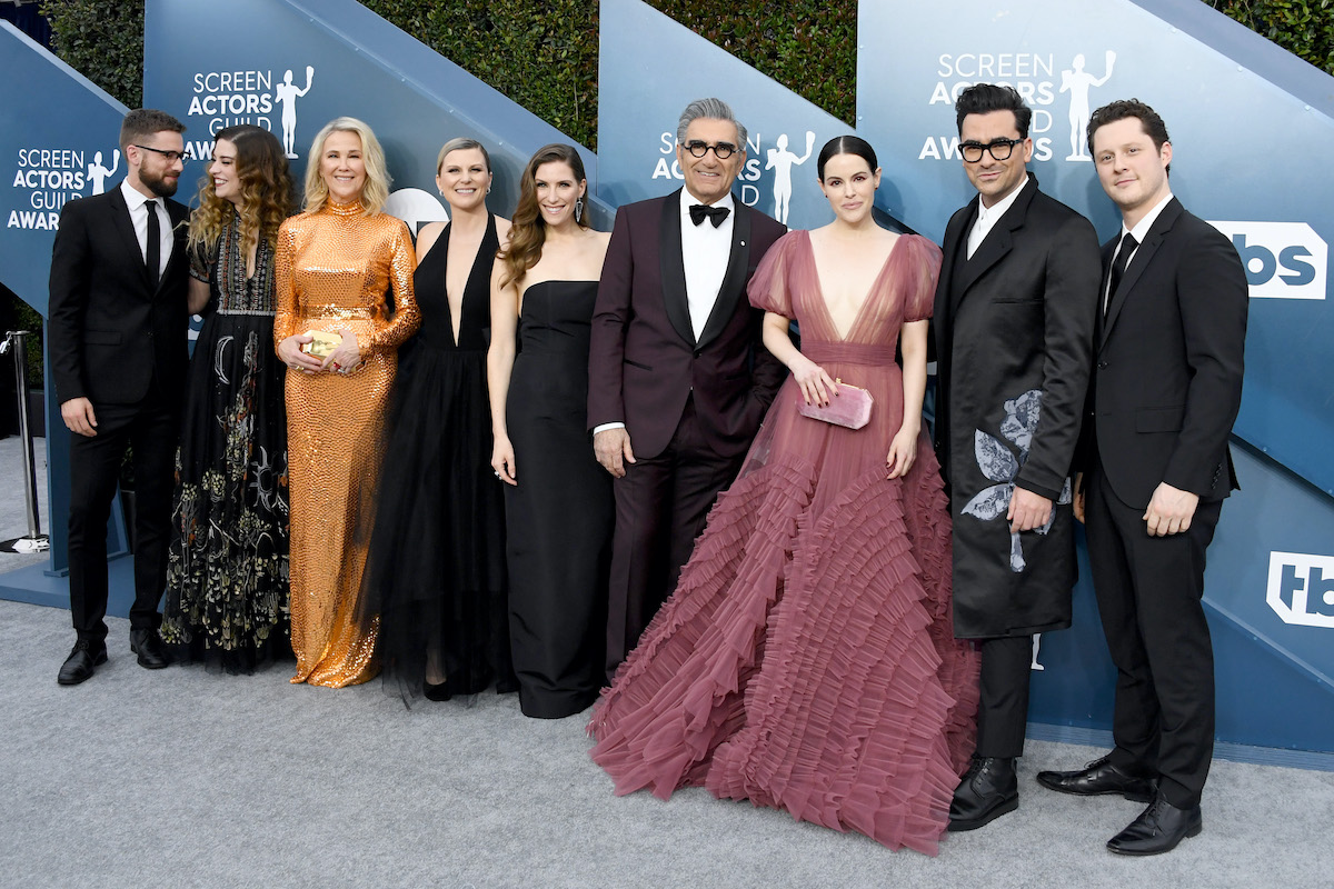 Schitt's Creek cast attends the Screen Actors Guild Awards