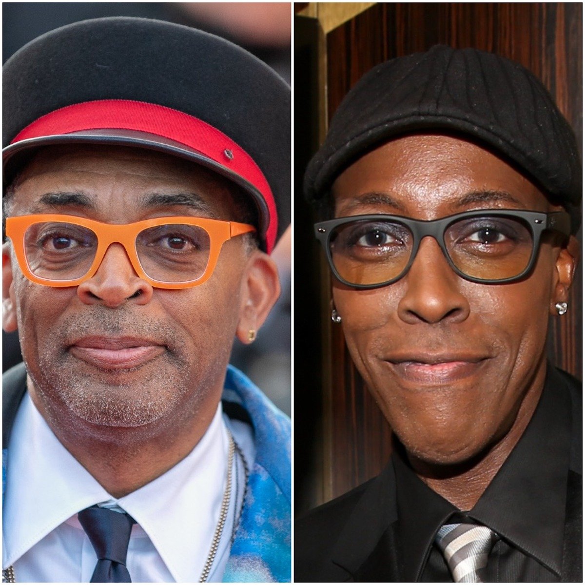 Spike Lee and Arsenio Hall