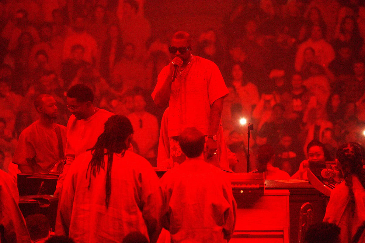Kanye West Presents Sunday Service at Credit Union 1 Arena on February 16, 2020 in Chicago, Illinois.