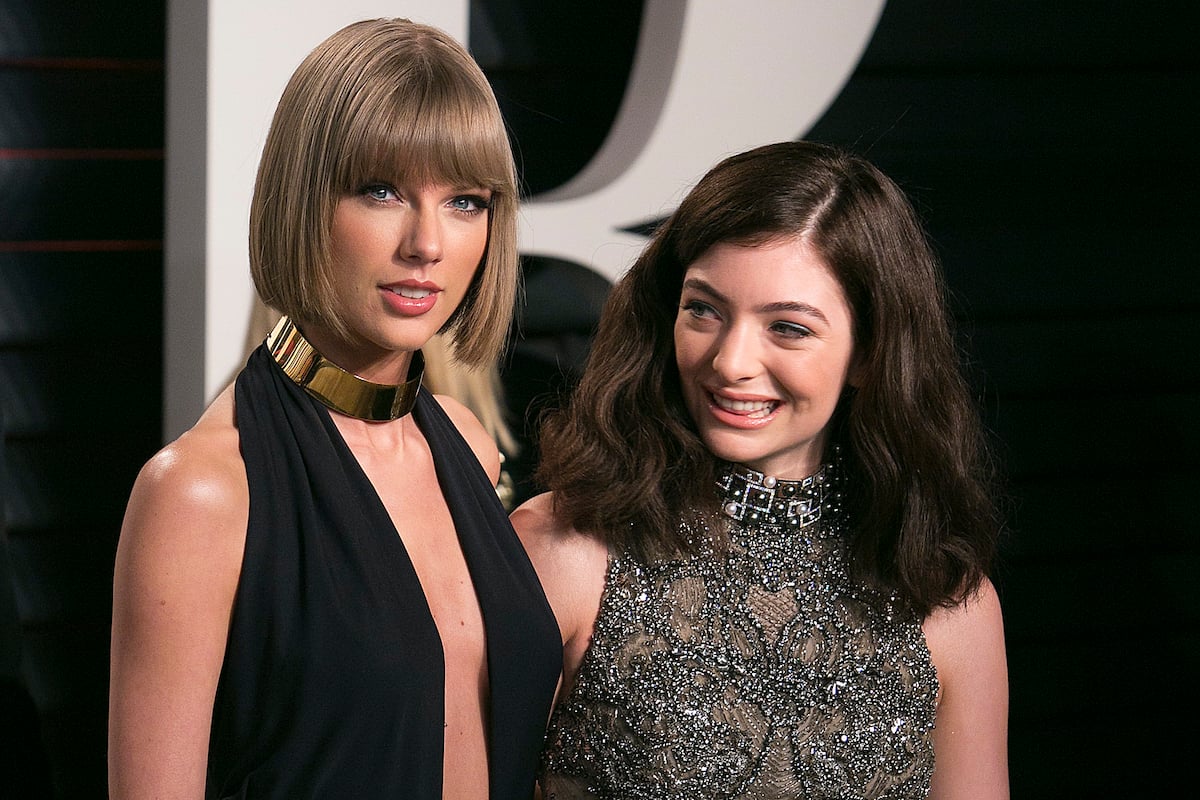 Taylor Swift and Lorde attend the Oscars afterparty