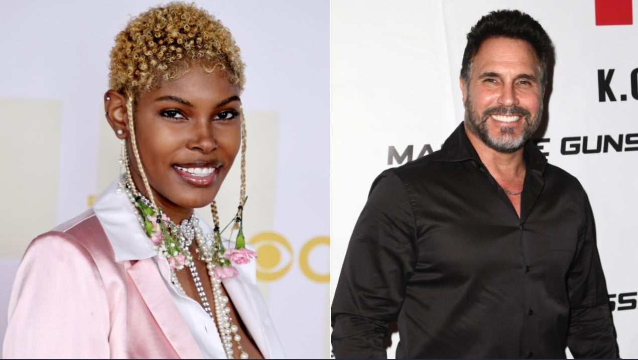 The Bold and the Beautiful news roundup focuses on Diamond White, left, and Don Diamont, right, both pictured here