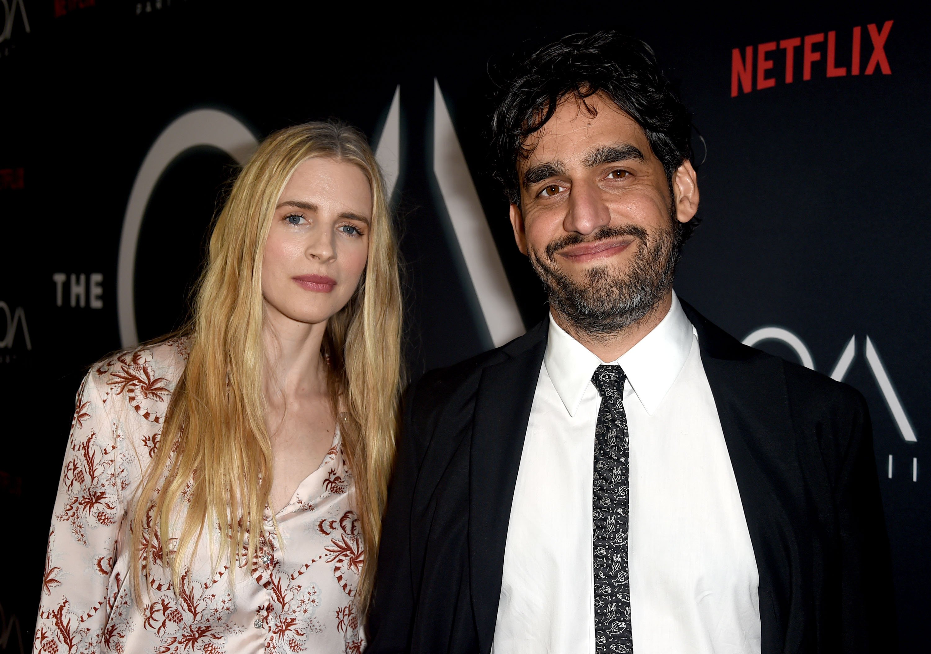 The OA creators Brit Marling and Zal Batmanglish attend a red carpet event