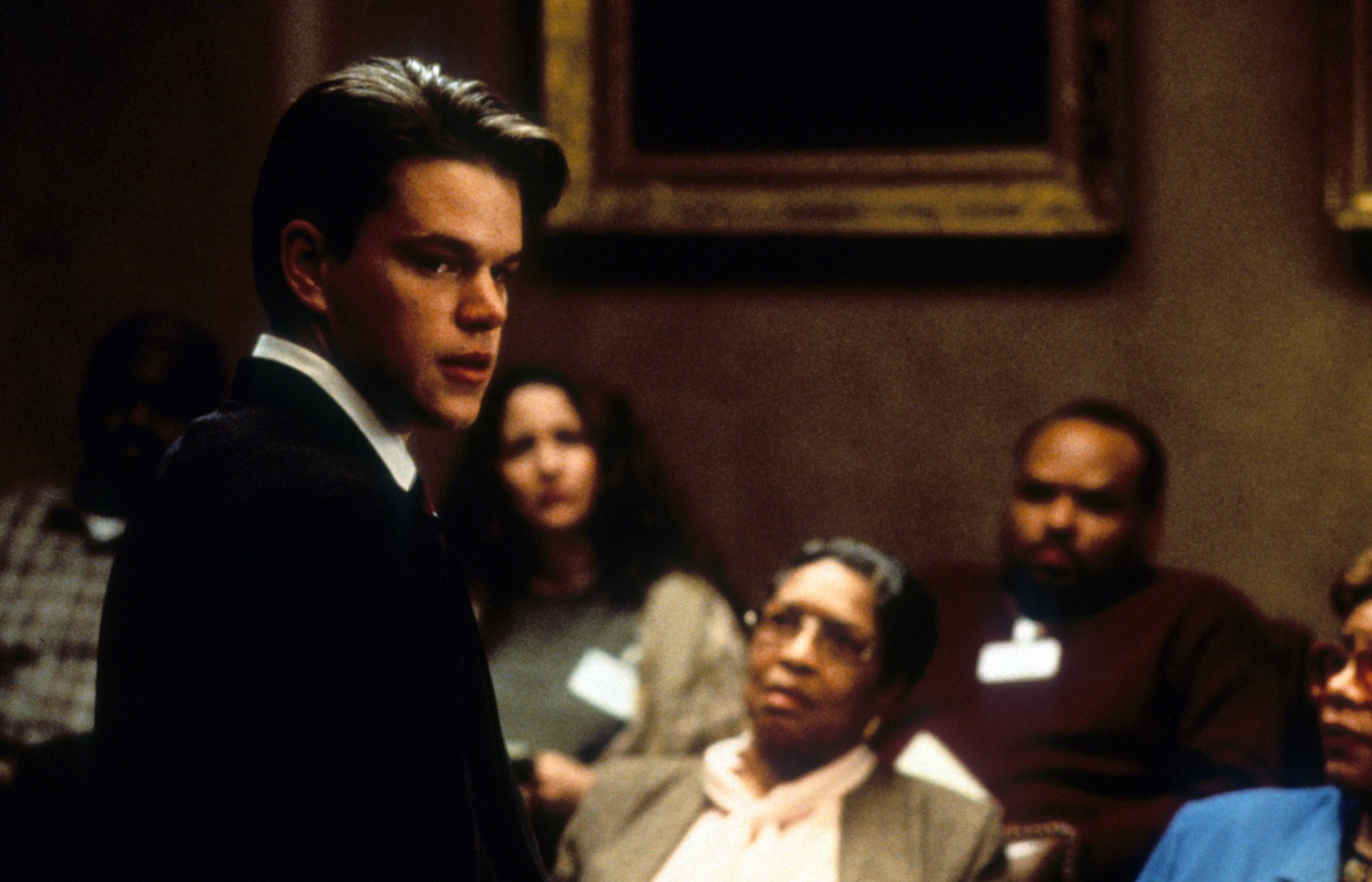 The Rainmaker: Matt Damon addresses the jury