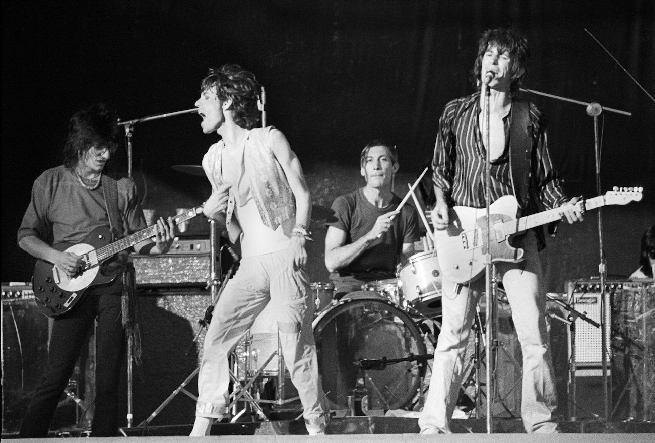 The Rolling Stones at Oakland Stadium.