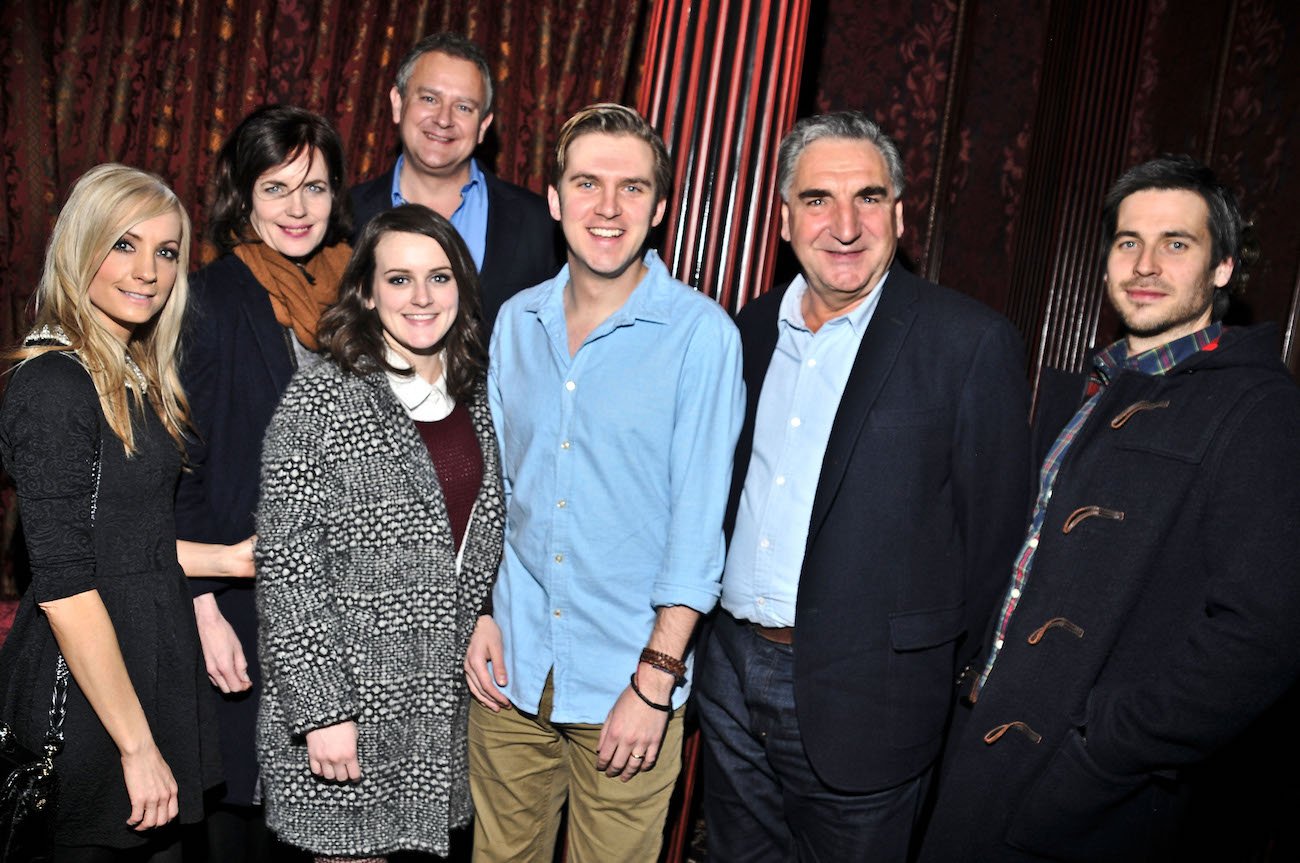 The cast of 'Downton Abbey' at the premiere of 'Heiress' on Broadway.