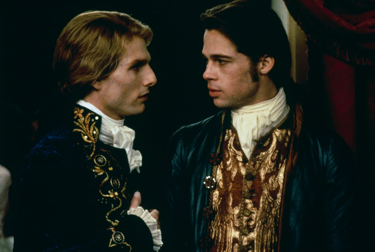 Tom Cruise and Brad Pitt as Lestat and Louis in 'Interview with the Vampire'