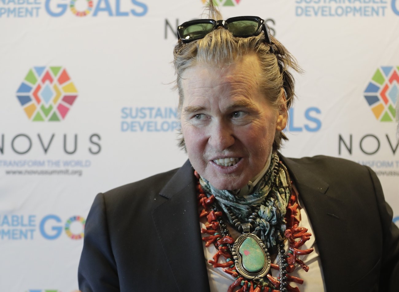 Val Kilmer at the United Nations headquarters. 