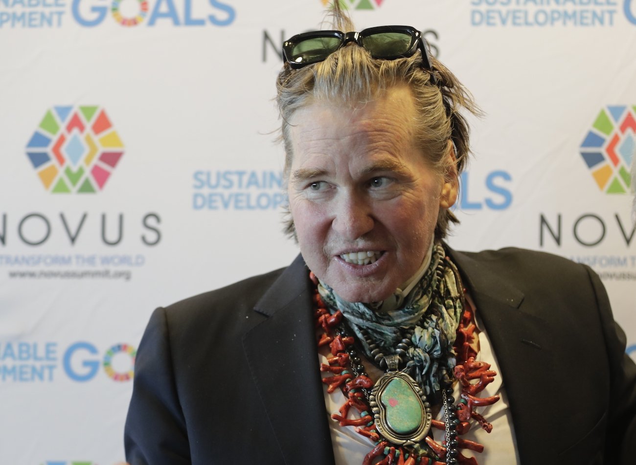 Val Kilmer at the United Nations headquarters.