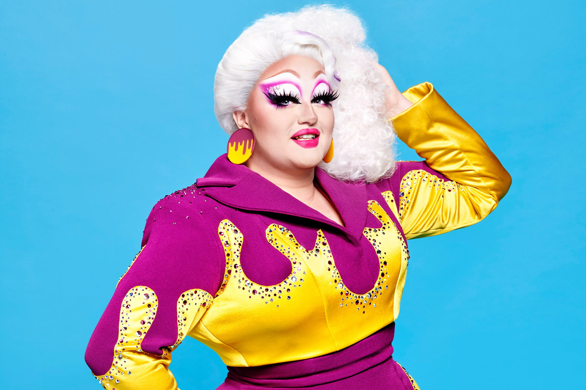 Victoria Scone promo image for 'RuPaul's Drag Race UK' Series 3