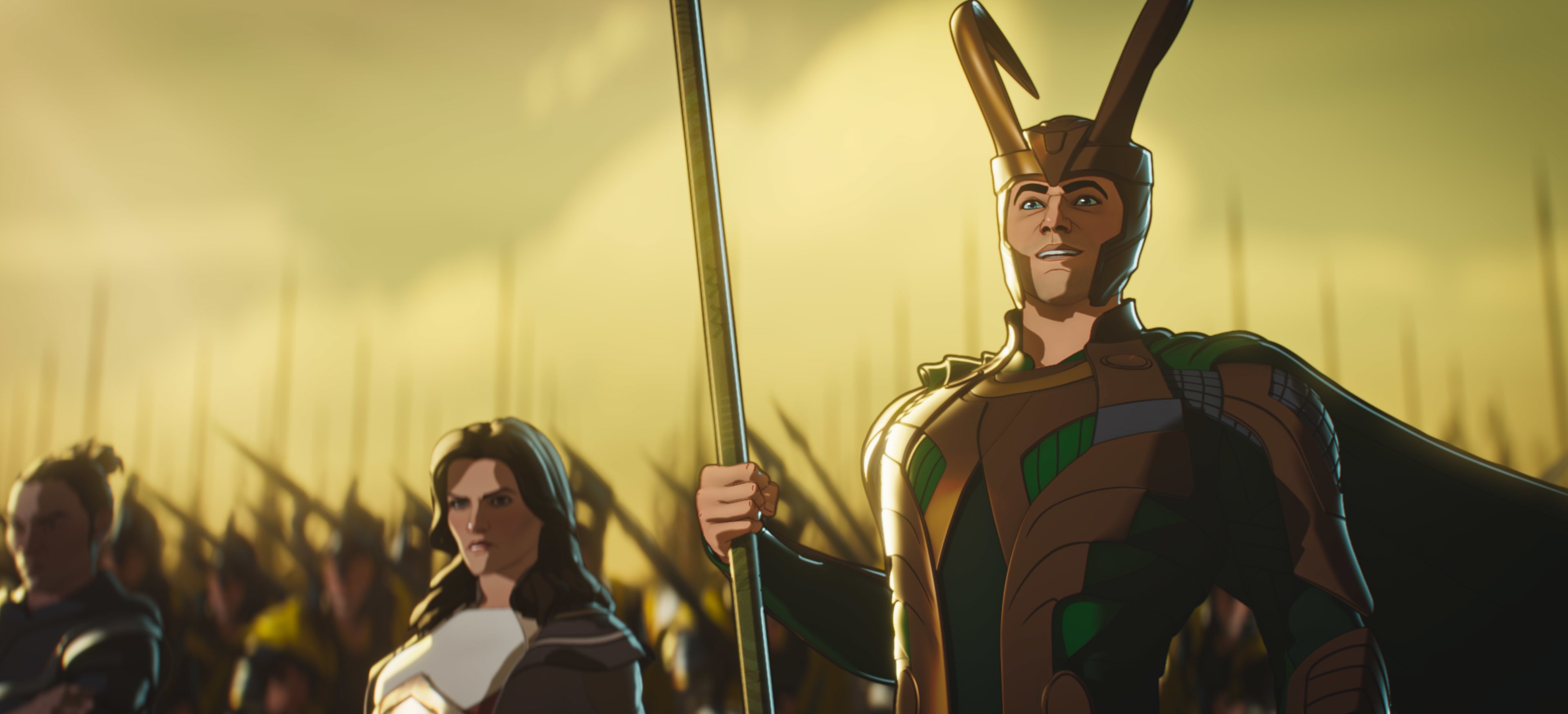 Loki and Lady Sif prepare for battle in What If
