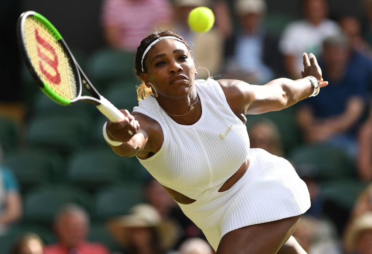 Serena Williams at the 2019 Wimbledon Championships