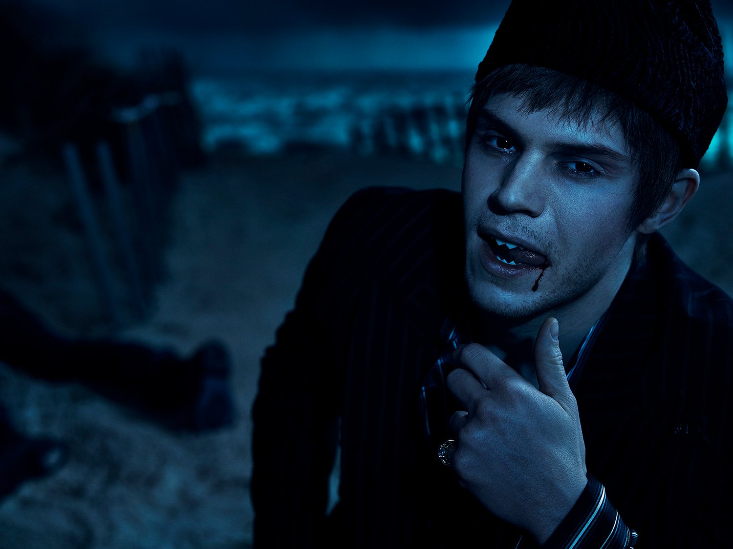 Evan Peters as Austin Sommers in American Horror Story Season 10