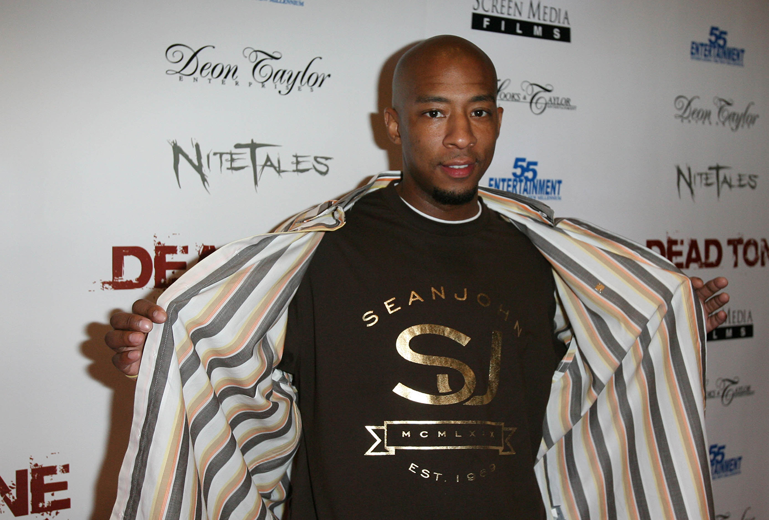 One Tree Hill star Antwon Tanner at the 'Dead Tone' premiere in 2009