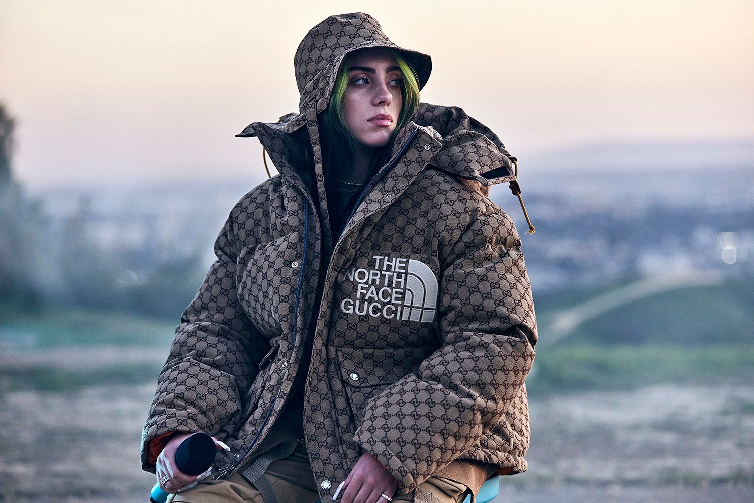 Billie Eilish at 'The World's A Little Blurry' premiere event