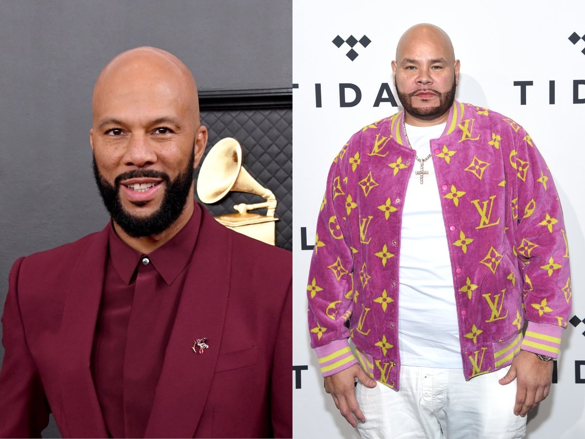 Common at 62nd Annual Grammy Awards, 2020; Fat Joe attends the TIDAL's 5th Annual TIDAL X benefit concert, 2019