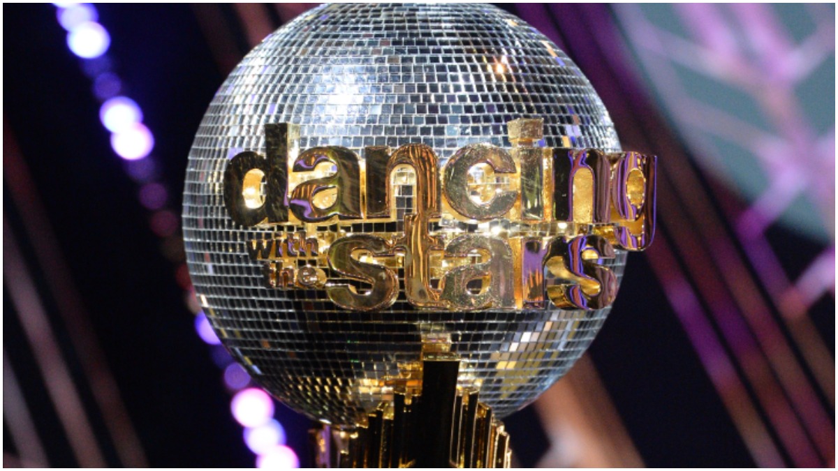 Dancing With the Stars mirrorball trophy.
