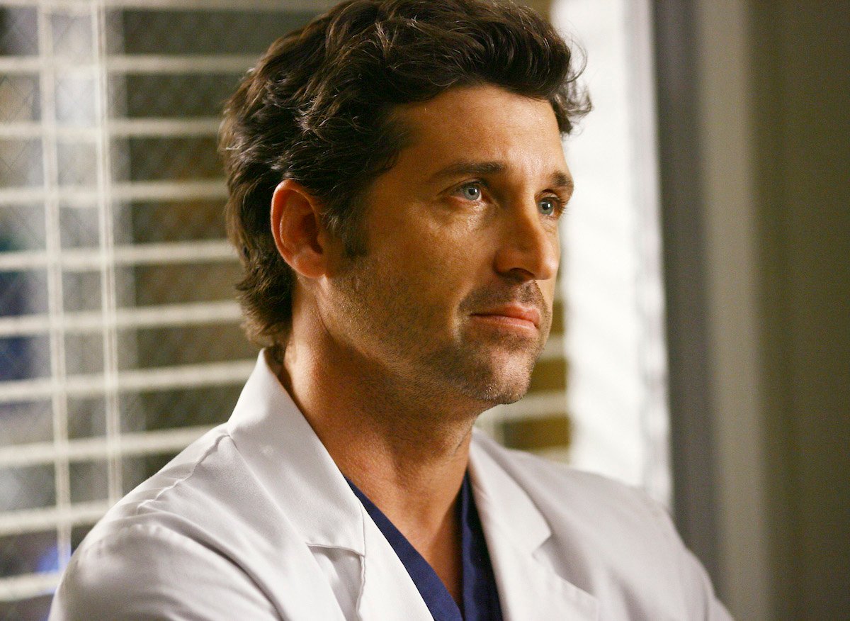 Patrick Dempsey as Derek Shepherd from 'Grey's Anatomy'