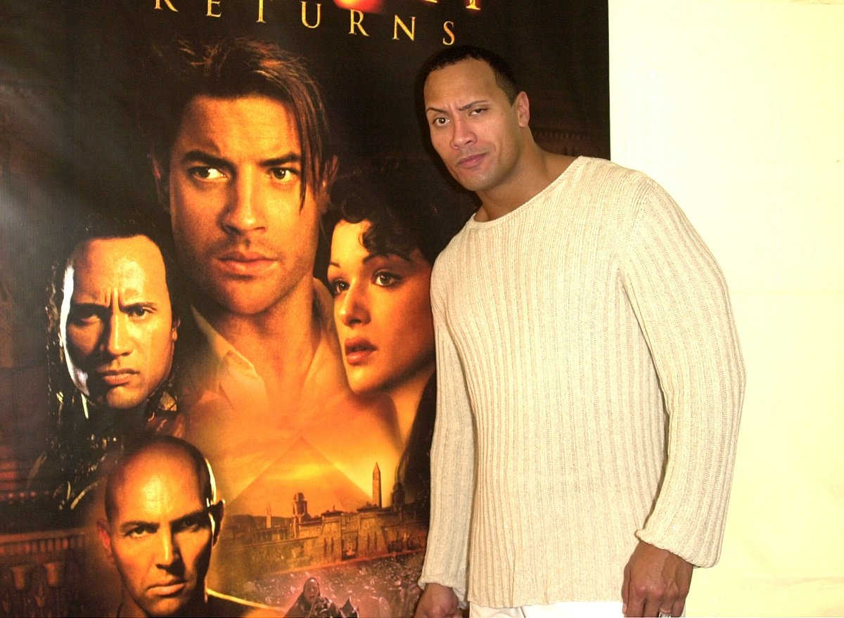 Stop What You're Doing And Look At The Rock's Eyebrow
