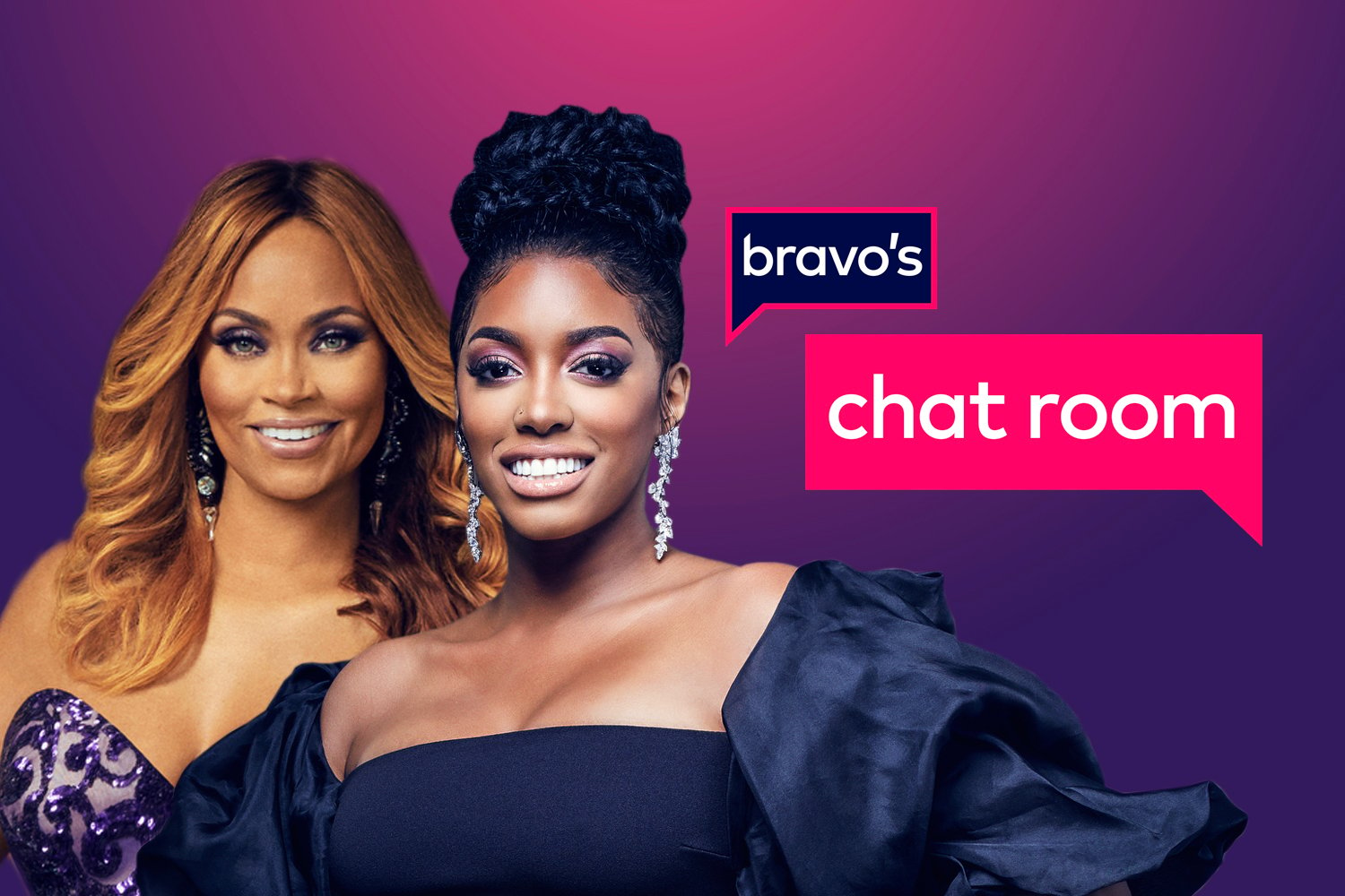 Gizelle Bryant and Porsha Williams co-host 'Bravo's Chat Room'