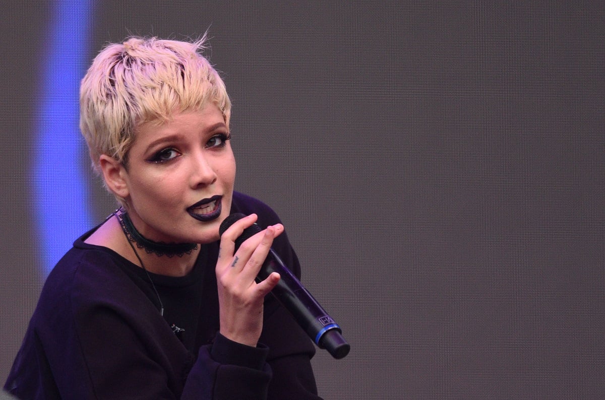 Halsey performs during the 2016 Outside Lands Music And Arts Festival at Golden Gate Park on August 6, 2016, in San Francisco, California.