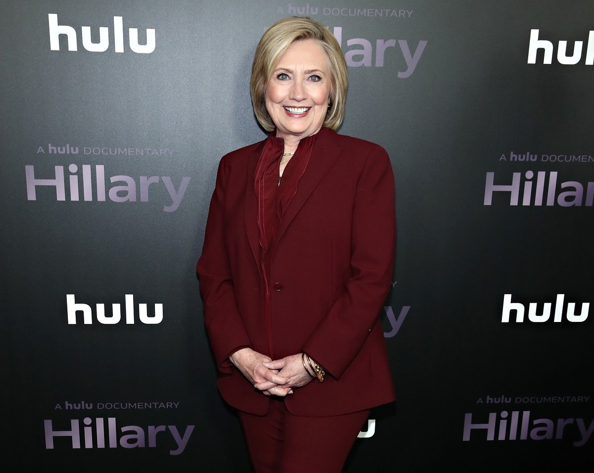 Hillary Clinton attends the 'Hillary' New York Premiere at Directors Guild of America Theater on March 04, 2020, in New York City.