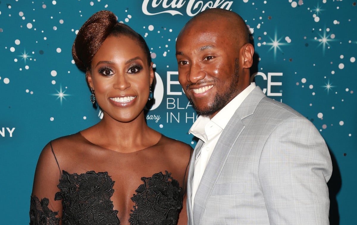 Issa Rae and her husand Louis Diame