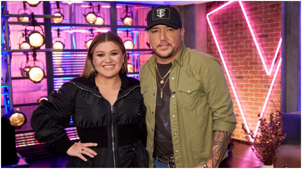 kelly clarkson jason aldeen will work together on the voice.
