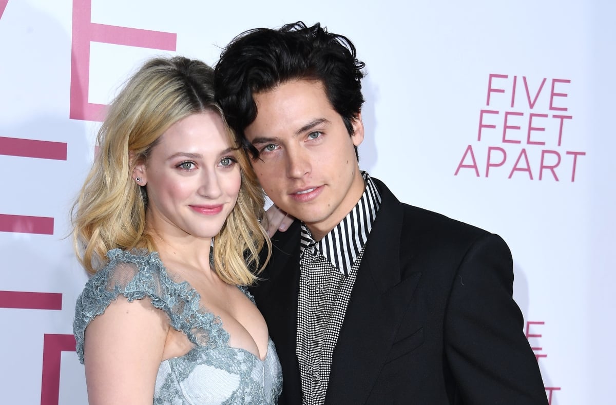 Lili Reinhart and Cole Sprouse at the ‘Five Feet Apart’ premiere, 2019