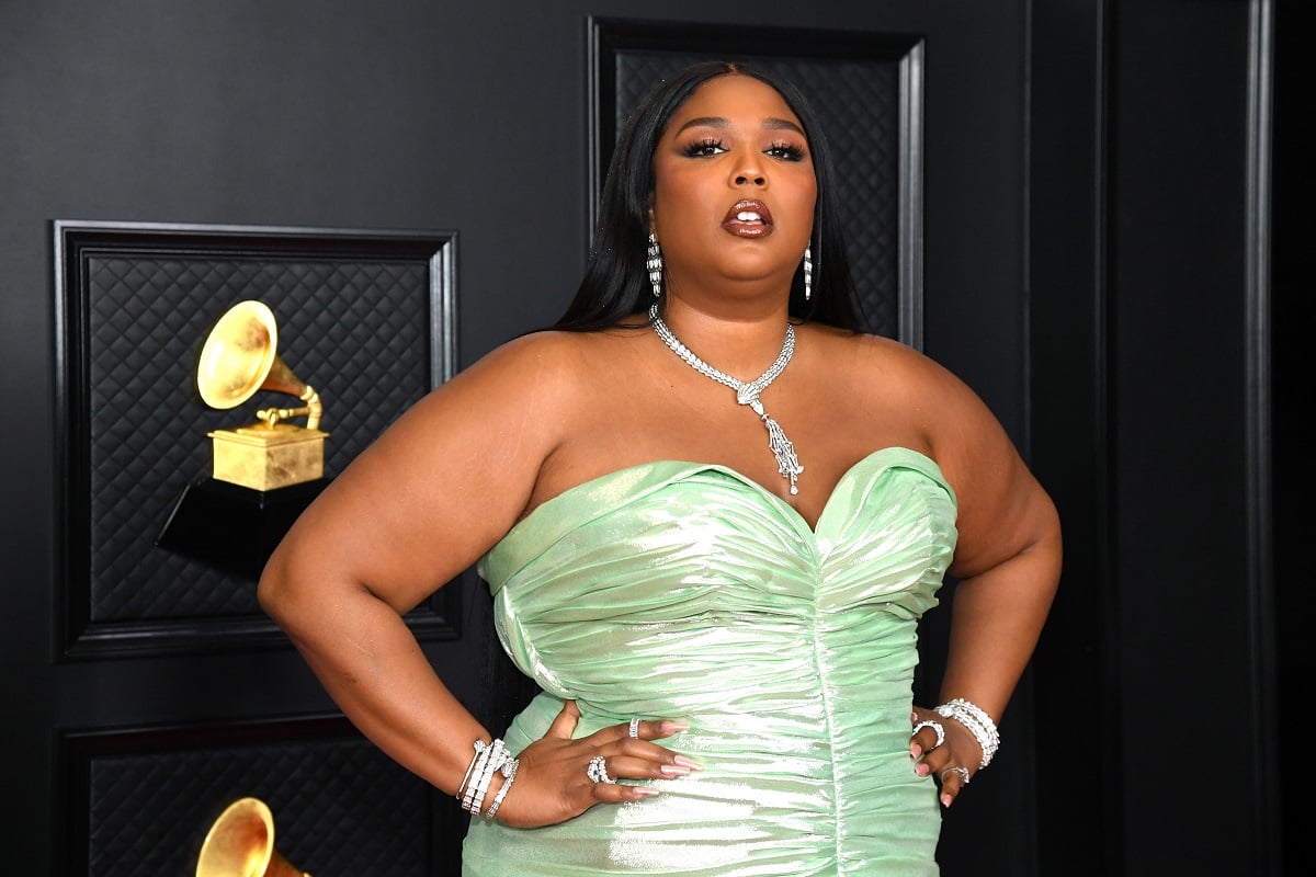 Lizzo attends the 63rd Annual GRAMMY Awards on March 14, 2021, in Los Angeles, California.