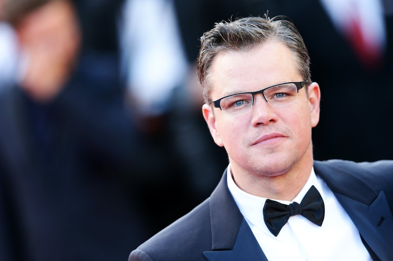 Matt Damon attends the 'Behind The Candelabra' premiere during The 66th Annual Cannes Film Festival 