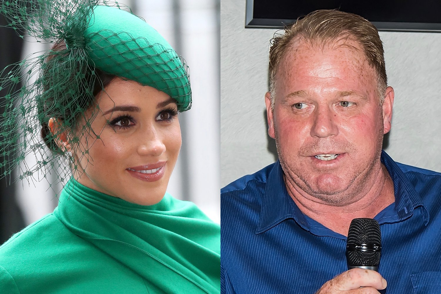 Meghan Markle and her half-brother Thomas Markle Jr.
