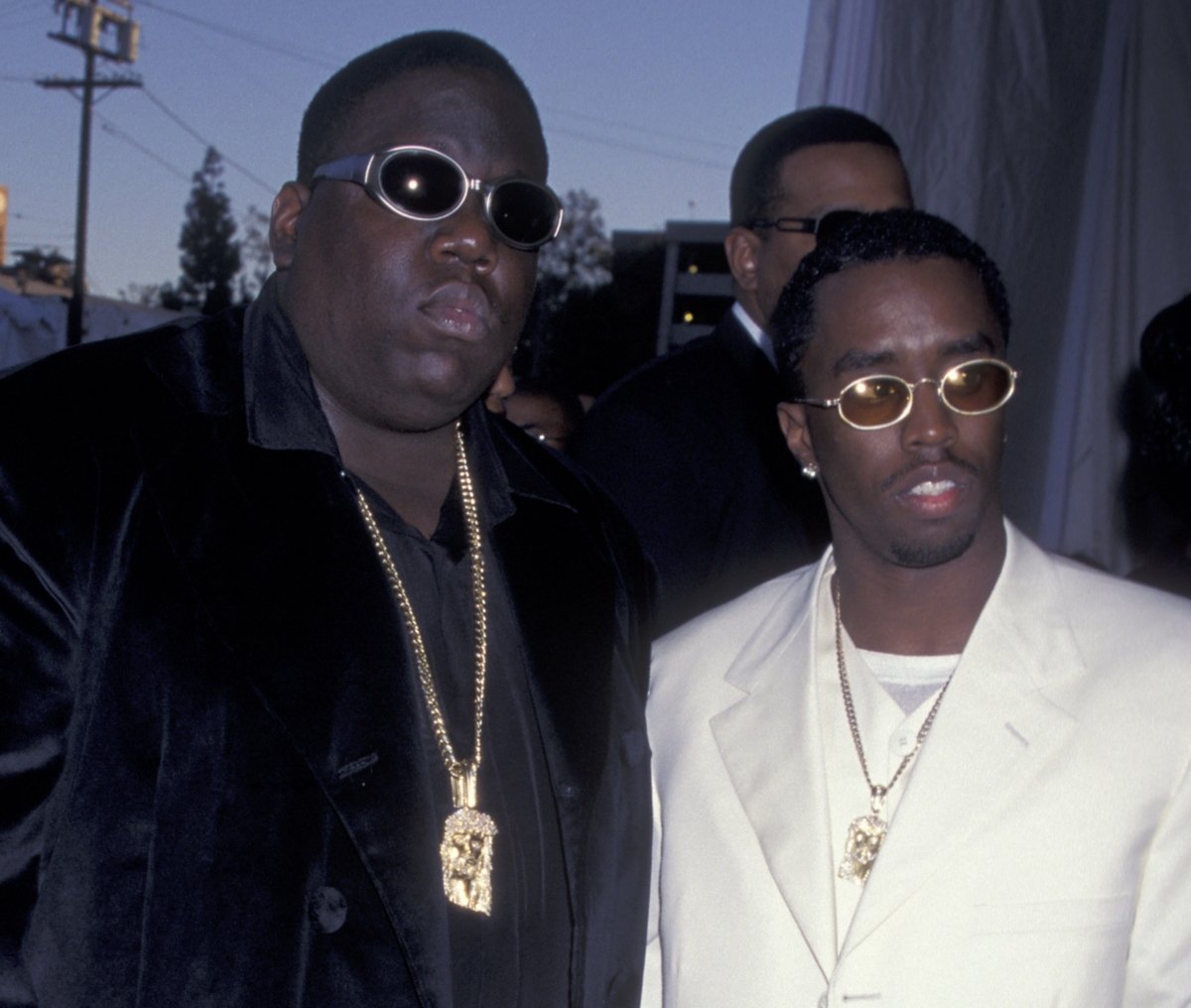 Notorious B.I.G. and Sean ‘Diddy’ Combs at Soul Train Music Awards, 1997