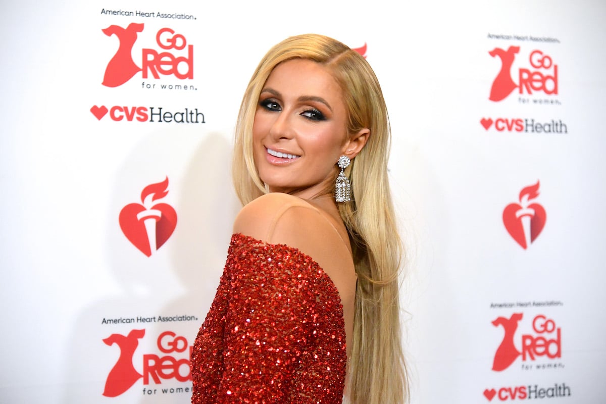 Paris Hilton smiling