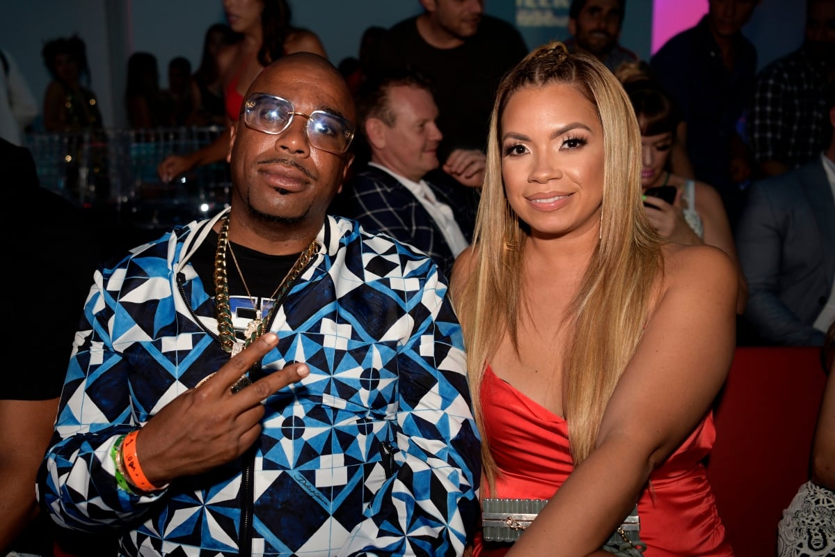 Rapper N.O.R.E. and his wife, Neri Santiago at Faena Forum, July 2021