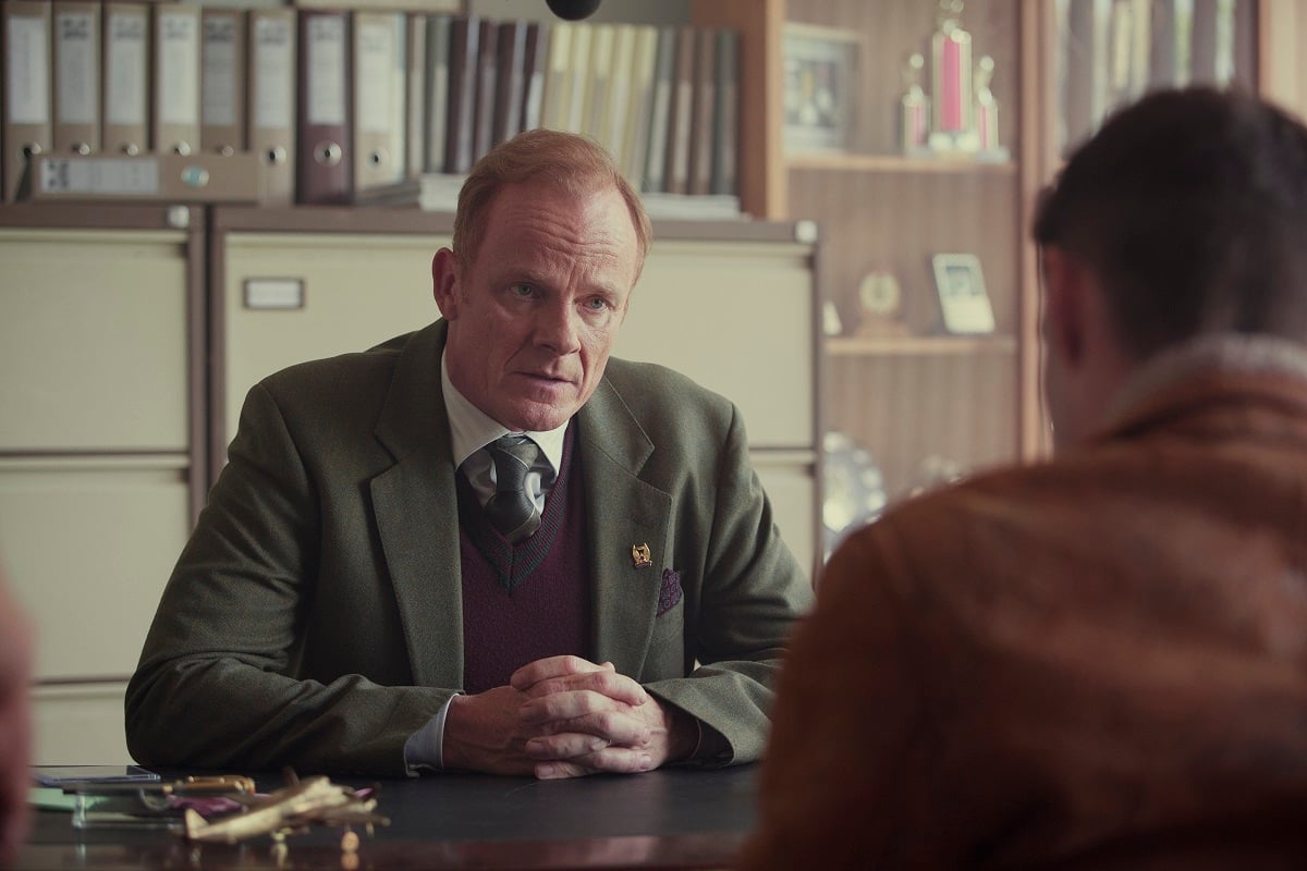 Alistair Petrie as Mr. Groff in 'Sex Education' Season 1