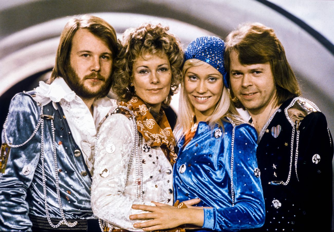 ABBA after winning 'EuroVision.'