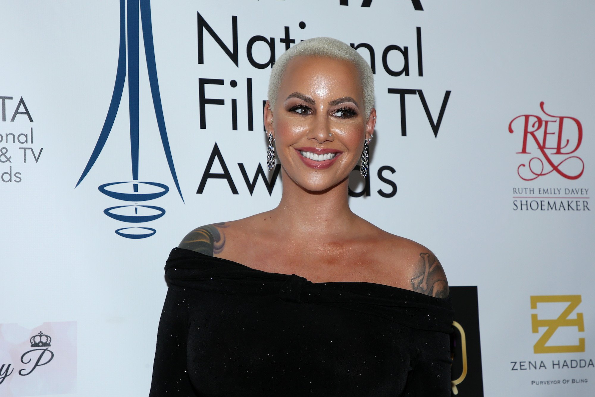 Amber Rose attending the National Film And Television Awards Ceremony in 2018