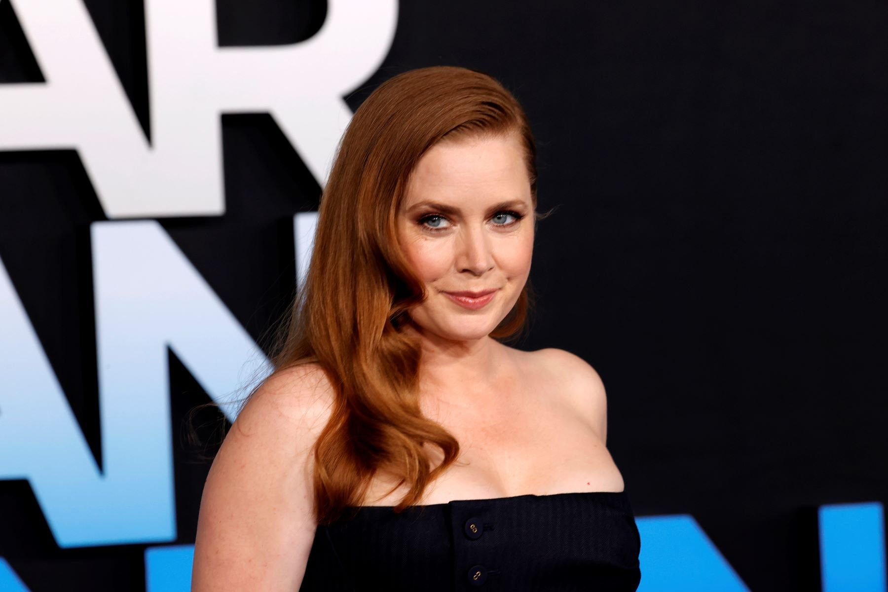 Amy Adams at the premiere of 'Dear Evan Hansen' at the Walt Disney Concert Hall in Los Angeles, California