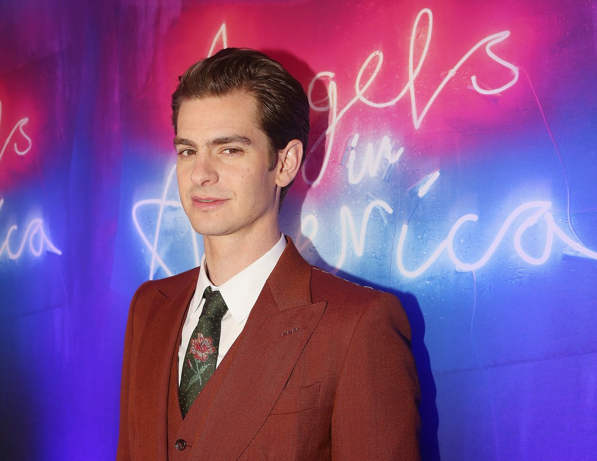 Andrew Garfield at "Angels in America"