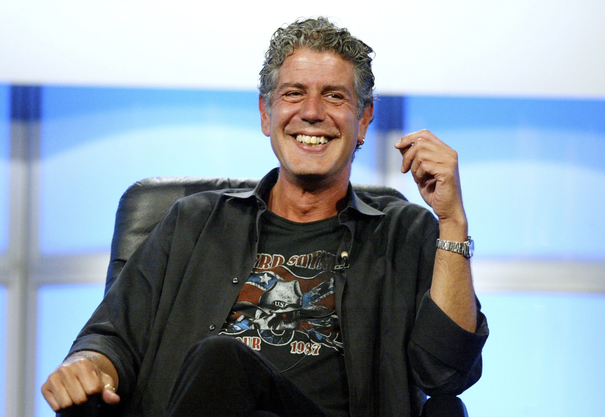 Late chef and author Anthony Bourdain